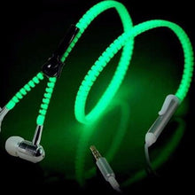 Load image into Gallery viewer, GERTONG Glowing Zipper Headphone